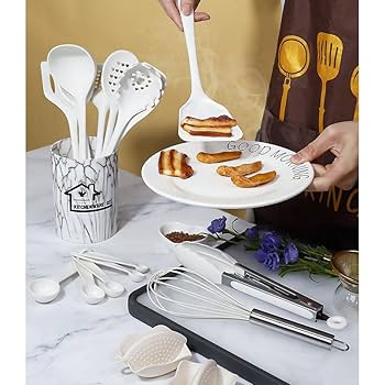Amazon｜10点セット シリコンキッチン用品セット、キッチン用品